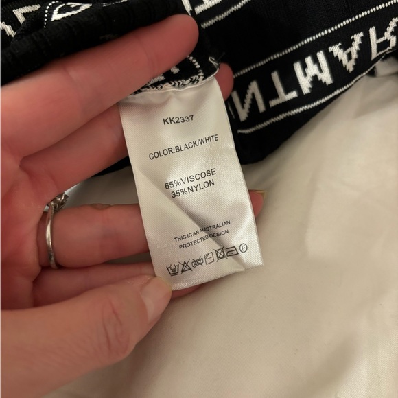 Kookai Black/White Top | Size 1 - Picture 4 of 5